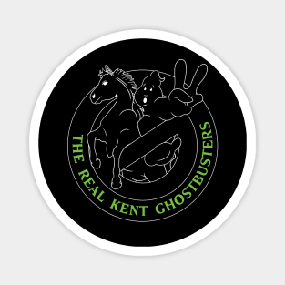 The Real Kent Ghostbusters Outline Logo Magnet